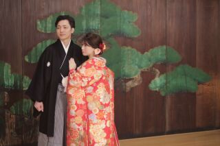 4月までの限定!能舞台でメモリアルフォト!