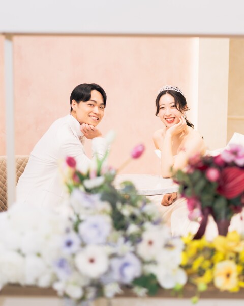 ドレスショップで、衣裳えらび放題フォト!