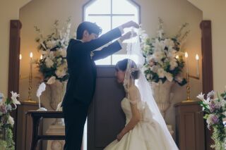 憧れ!チャペルのセレモニーショット‼