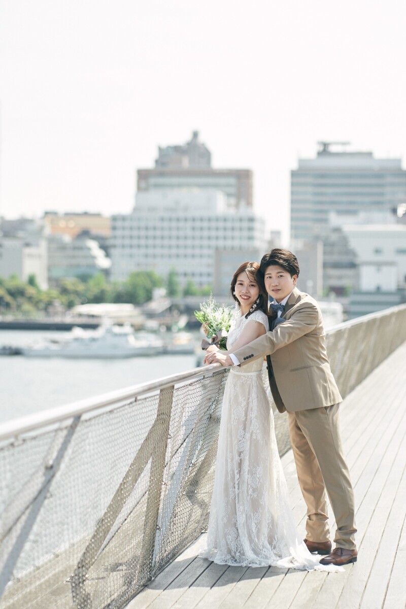 大空の下、海風を感じながら・・・【大さん橋ロケーションプラン】