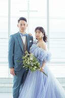 個性を表現できるカラードレスコーデ♪