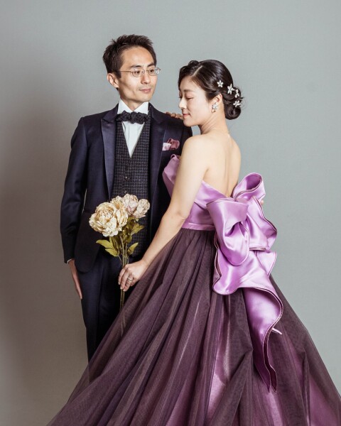 カラードレス カップルコーデ!