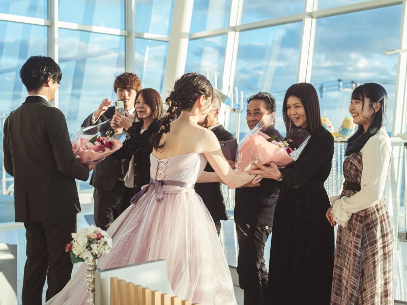 両親に感謝を届ける特別な演出!