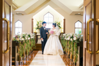 横浜山手にある本物の教会での撮影