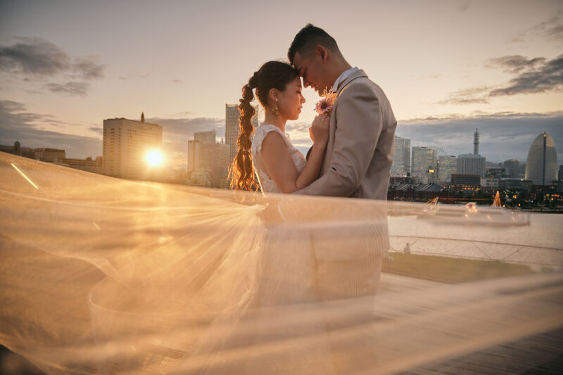 歴史を感じさせる場所で、記念の１枚を　～大さん橋～