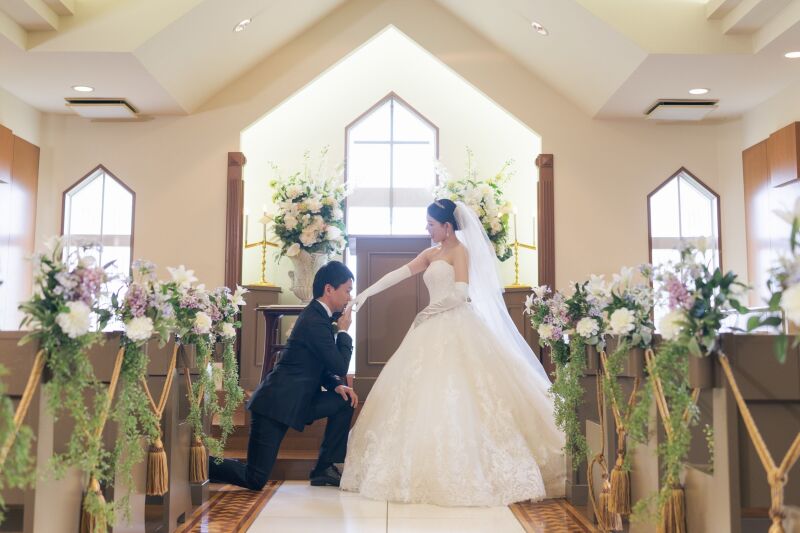 山手チャペルで心に刻まれる写真