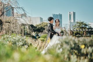 秋空の下で記念の一枚を！