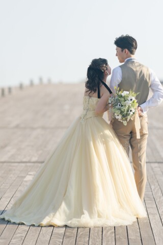 真似したいブーケショット!