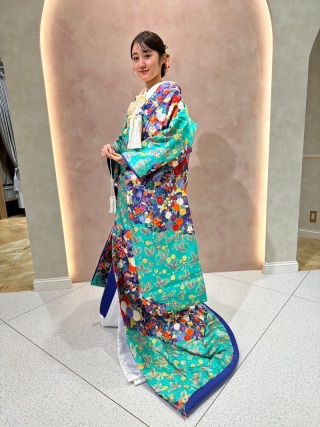 【寒色】色打掛をご紹介します