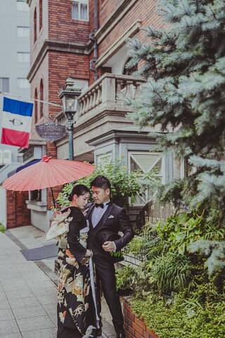 横浜「馬車道十番館」での和装フォトプラン