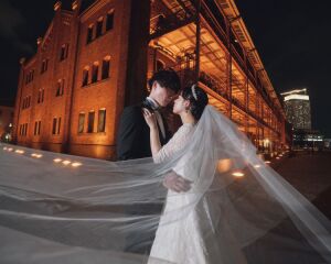 赤レンガ倉庫でノスタルジックな一枚