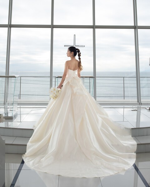 海を望むチャペルで冬のフォト♪【鎌倉】