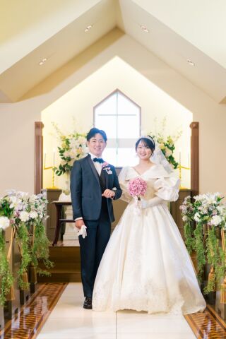 山手の丘に佇む教会で・・・