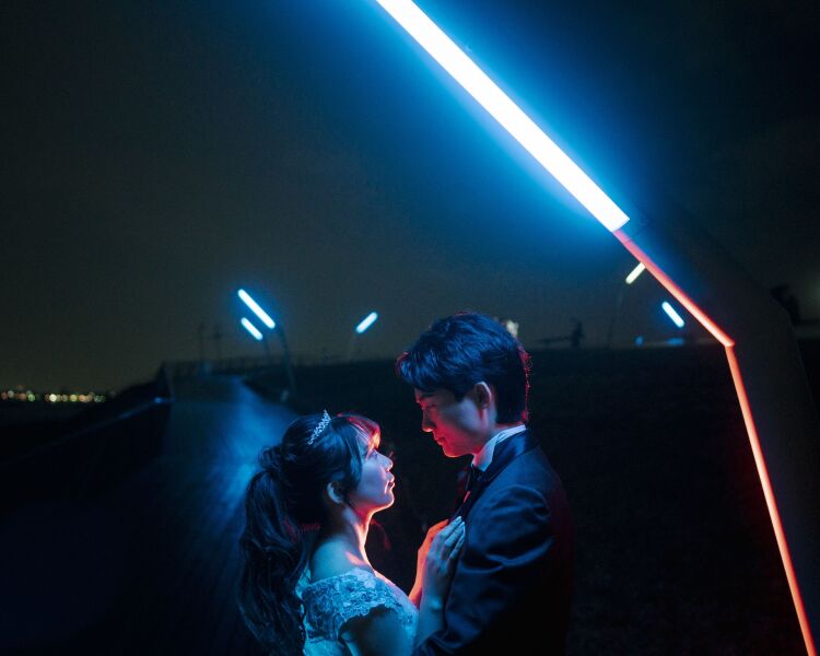 夜風に包まれるナイトフォト