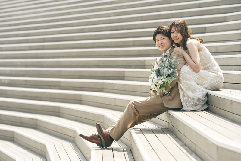 大空の下、海風を感じながら・・・【大さん橋ロケーションプラン】