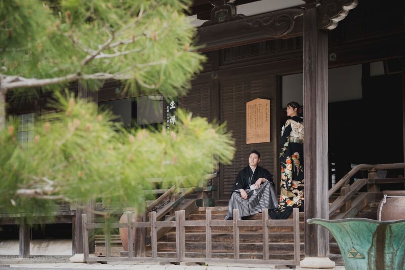 春の鎌倉で寺院ロケーションフォト♪