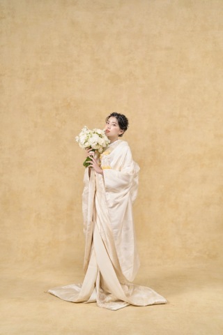 久良岐能舞台で厳かな前撮り