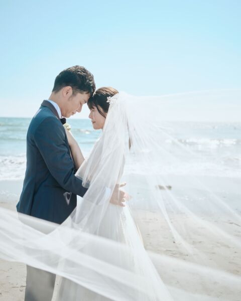 広がる海を背景に刻む【鎌倉】