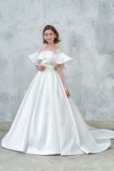 動きのあるボリュームドレス Ref.3462