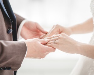 チャペルフォトのセレモニーカット