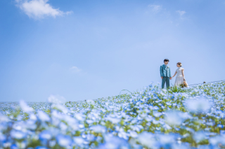 【洋装】ロケーション撮影