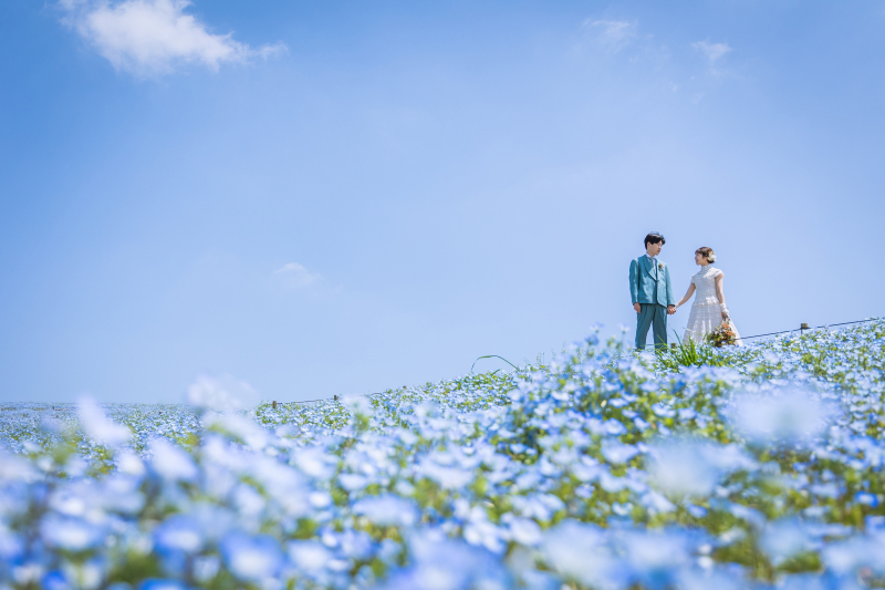 【洋装】ロケーション撮影