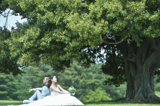 【ひたち海浜公園】洋装ロケーション