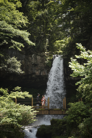 天城の滝×和装ロケーション撮影