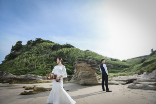 ドラマチックなロケーションで叶える、おしゃれウェディングフォト