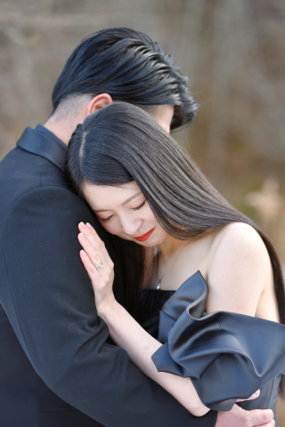 灯りに包まれた 那須での幻想的なフォトウェディング