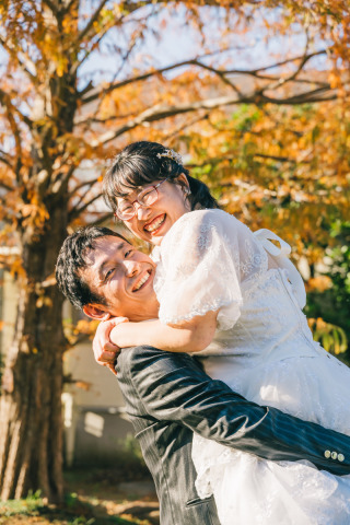館内でロケーション撮影ができる結婚式場