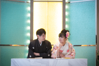 春の日差しに包まれて ― アルシェで叶える和装フォトウェディング