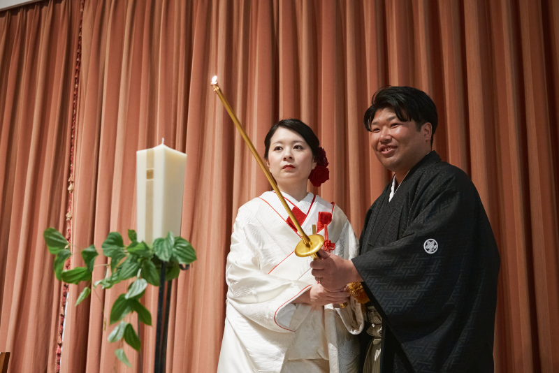 光と灯に包まれて ― アルシェで叶える和洋ウェディング