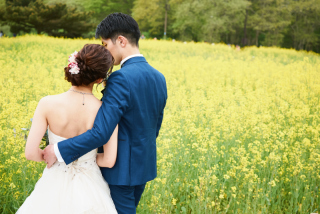 春の花に包まれて ― 国営ひたち海浜公園フォトウェディング