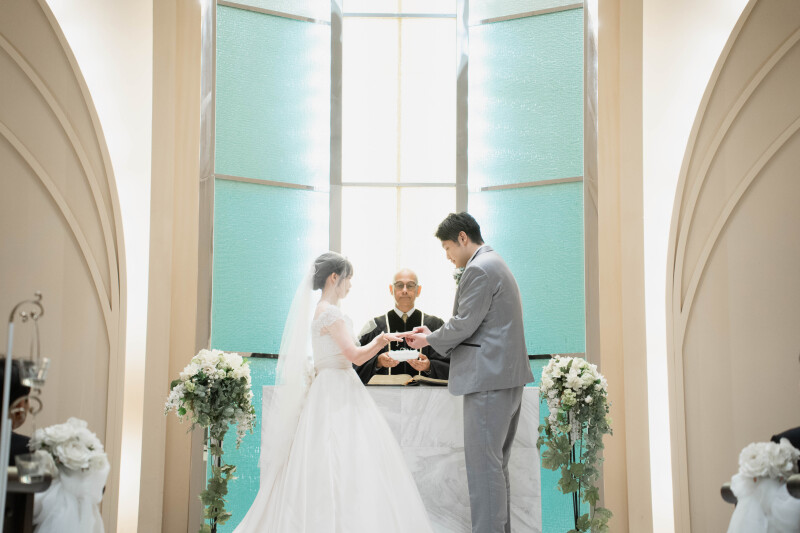 想いが重なる瞬間 ― アルシェのチャペル挙式