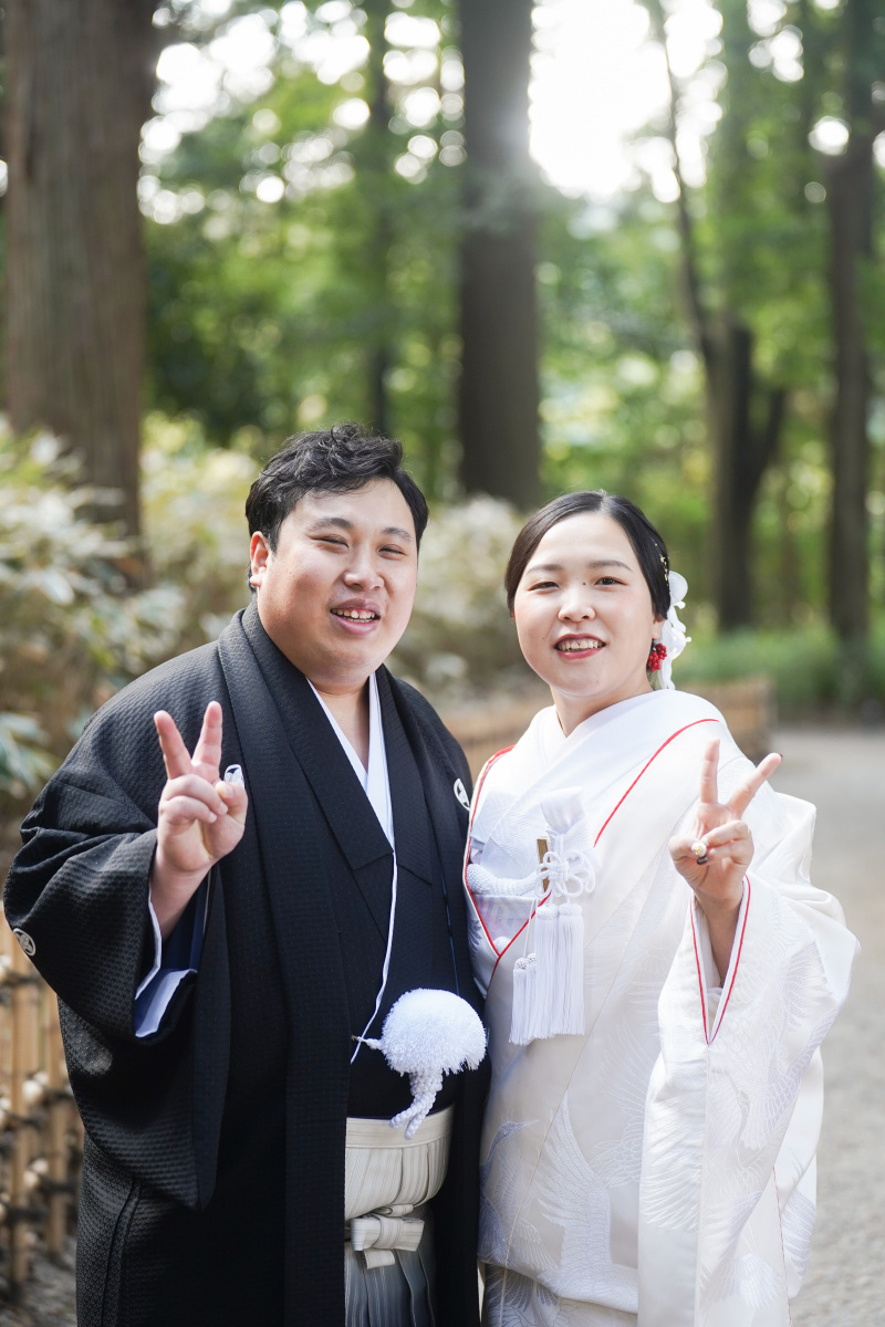 春の光とともに―偕楽園で残す和装フォト