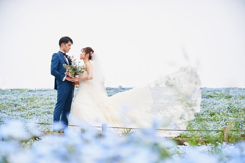 春の花に包まれて ― ひたち海浜公園フォトウェディング