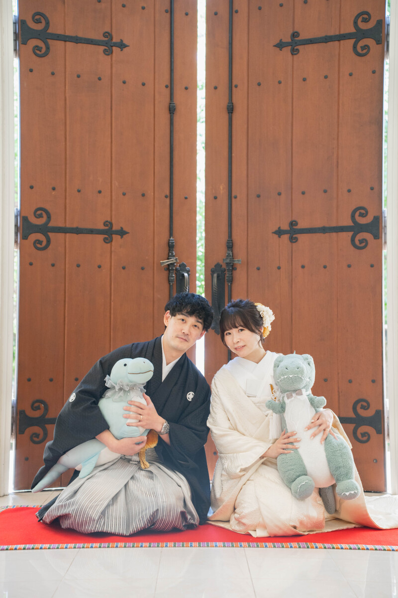 お気に入りの仲間たちと一緒に♡心温まる和装&洋装フォト