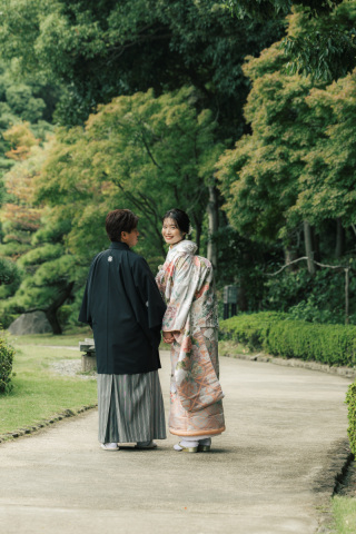 紅葉前の見浜園撮影！