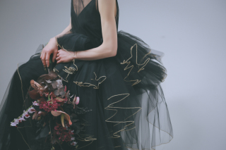 ブラックドレス！