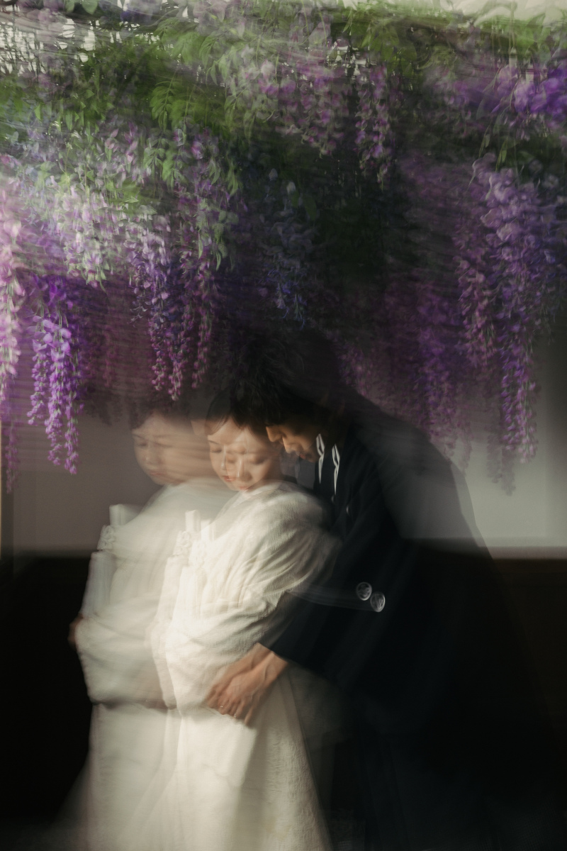 屋内庭園スタジオでカッコよく撮影！