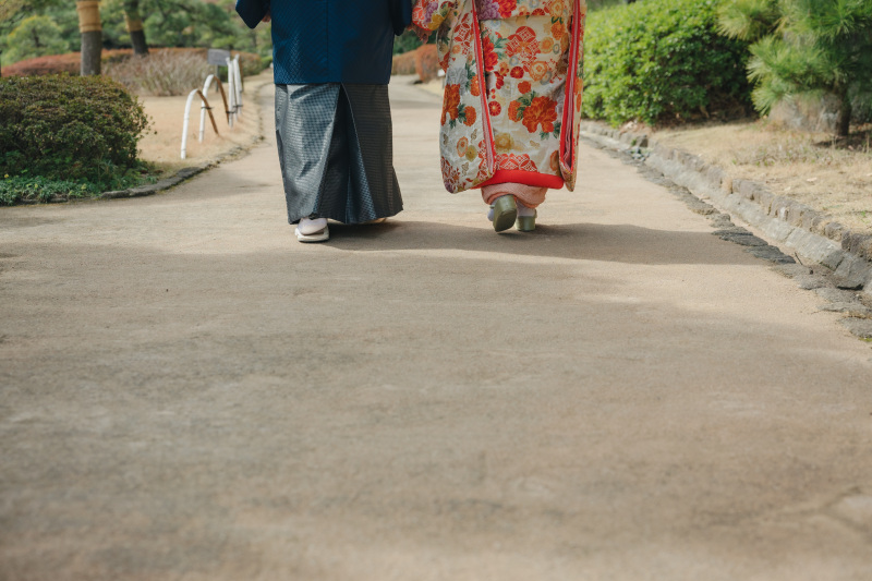 【スタジオAQUA】緑残る庭園