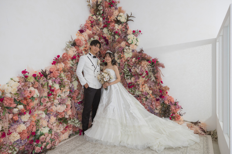 【スタジオAQUA】屋内庭園&洋装ハウススタジオ撮影