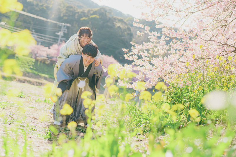 【スタジオAQUA】河津桜ロケーションのご紹介！