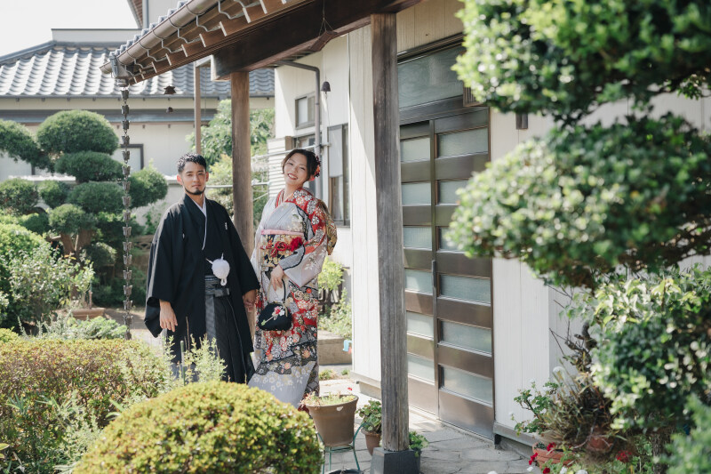 祖父母の家で