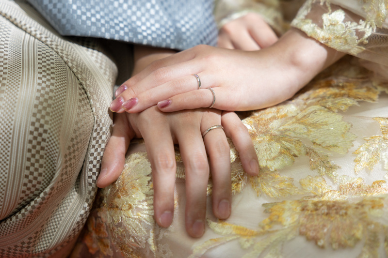 和装でしっとり、洋装でふんわり♪