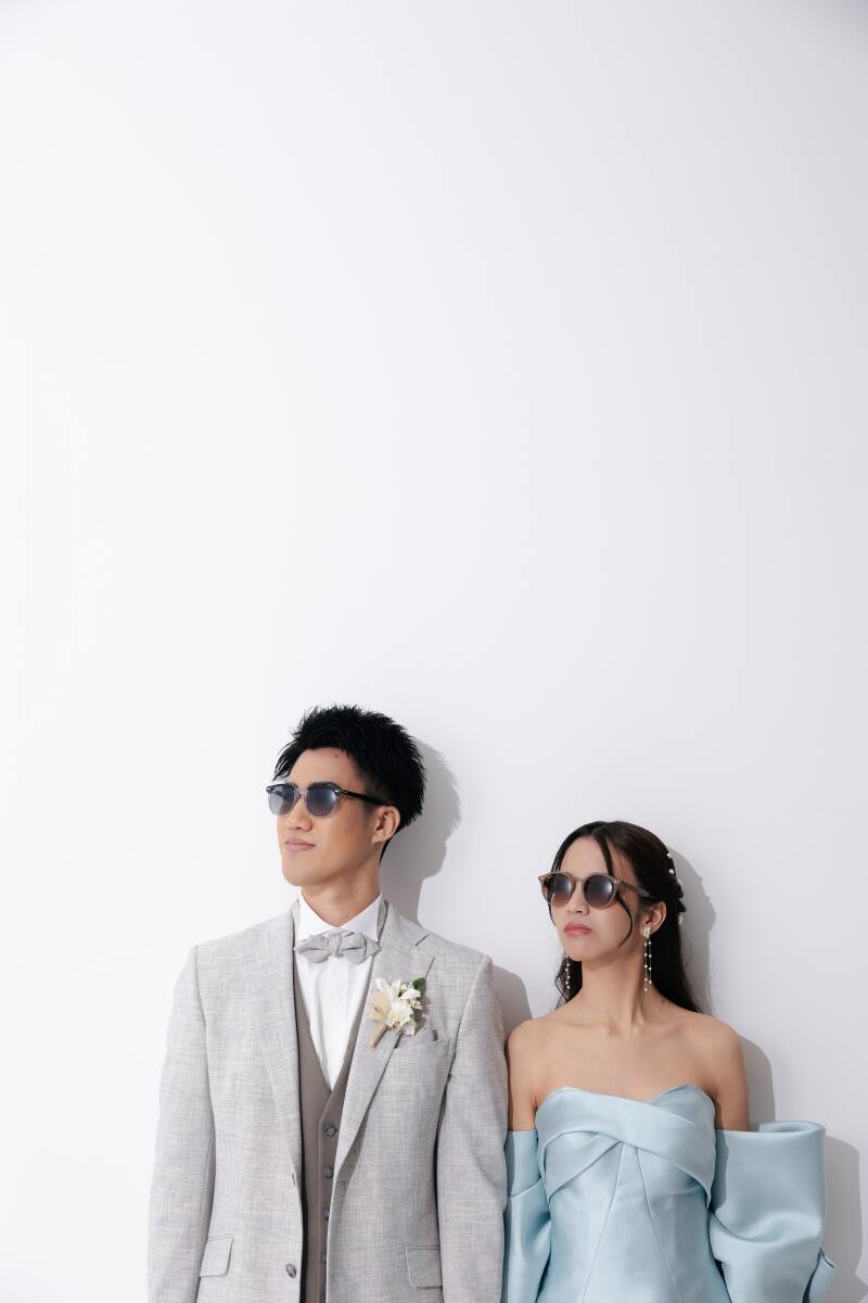 【スタジオAQUA】カラードレスでハウススタジオ撮影!