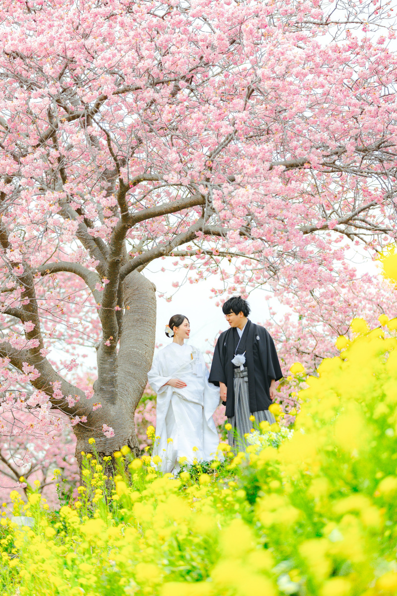 河津で和装ロケーション撮影