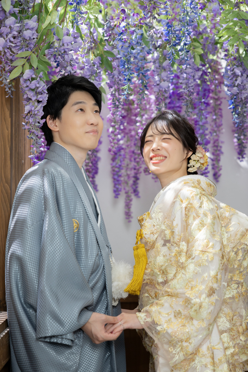 和装でしっとり、洋装でふんわり♪