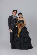 ブラックドレスで大人可愛く♪